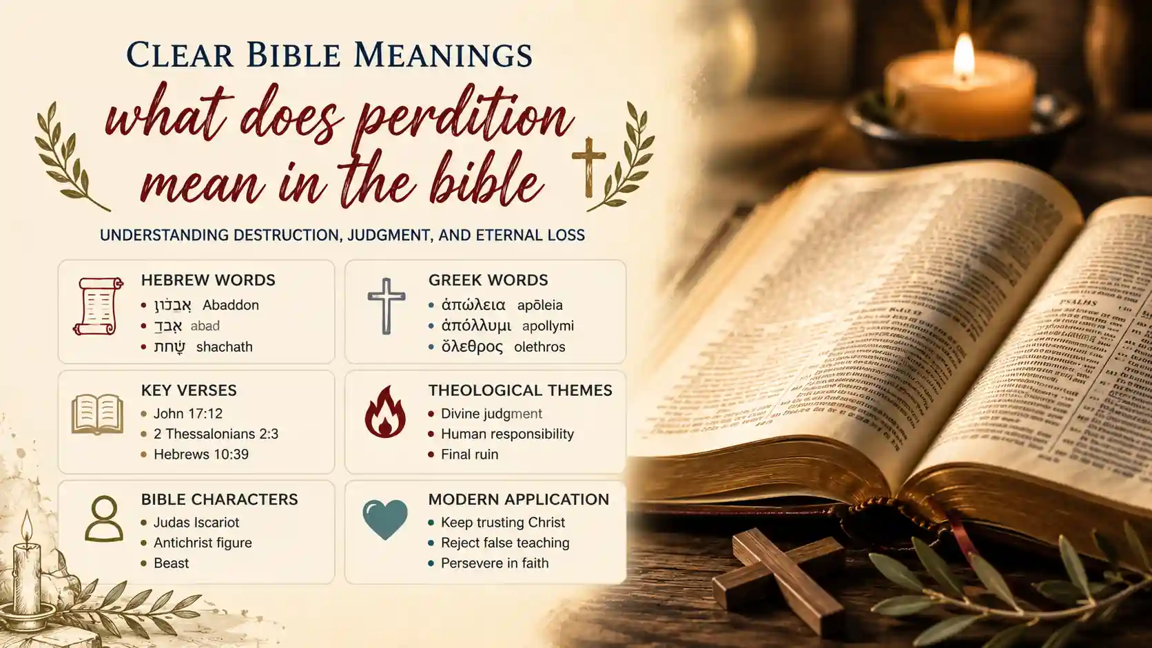 What Does Perdition Mean In The Bible What Does Perdition Mean In The Bible