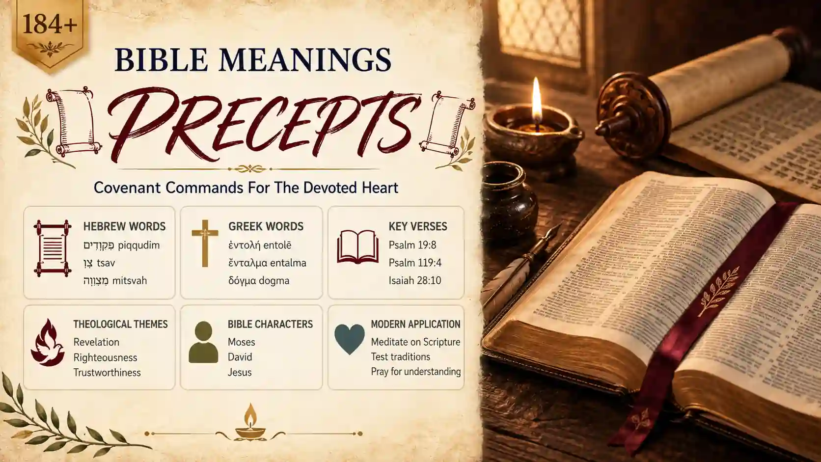 What Does Precepts Mean In The Bible What Does Precepts Mean In The Bible