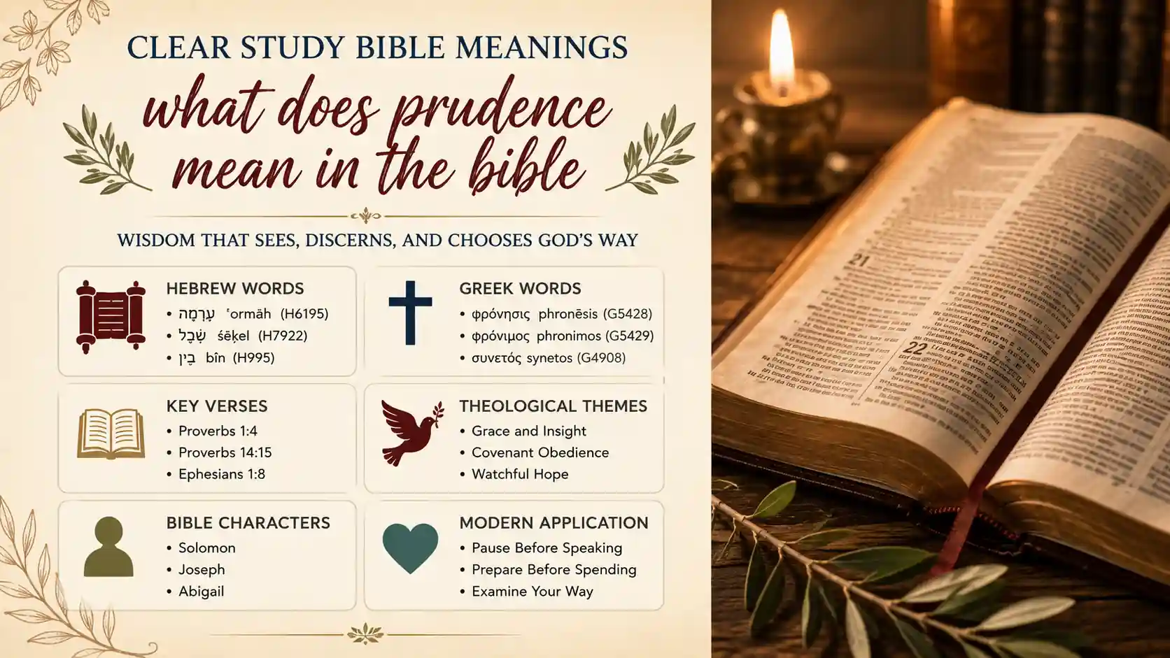 What Does Prudence Mean In The Bible What Does Prudence Mean In The Bible