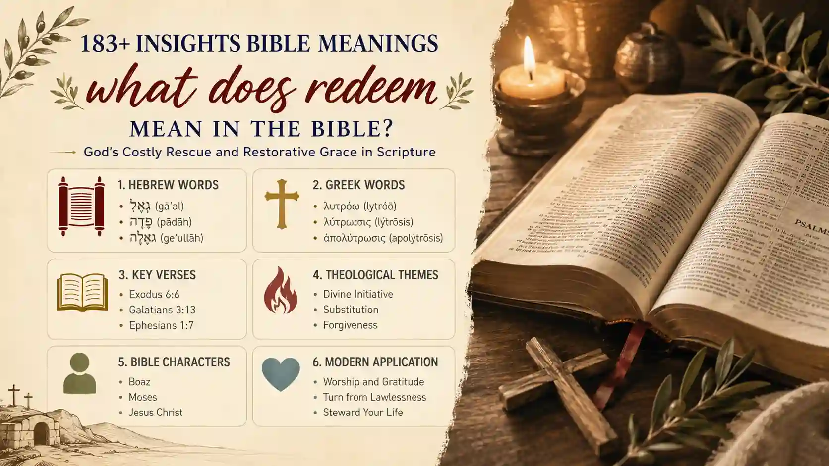 What Does Redeem Mean In The Bible