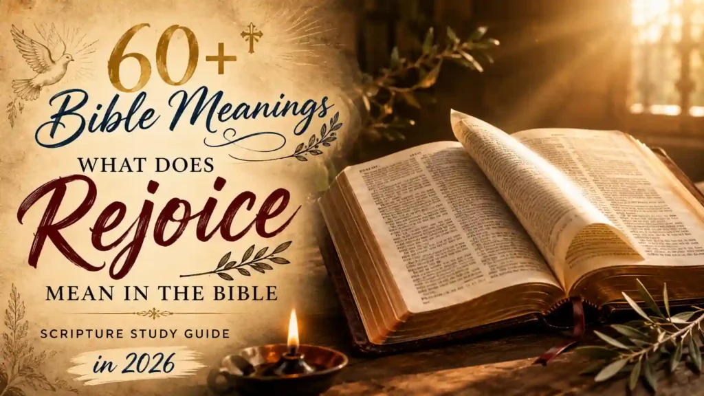What Does Rejoice Mean In The Bible