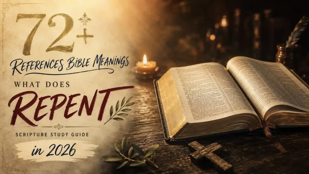 What Does Repent Mean In The Bible