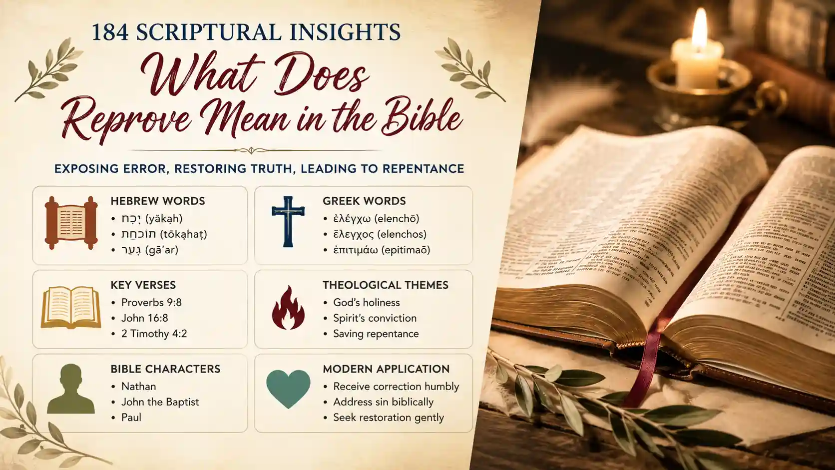 What Does Reprove Mean In The Bible What Does Reprove Mean In The Bible