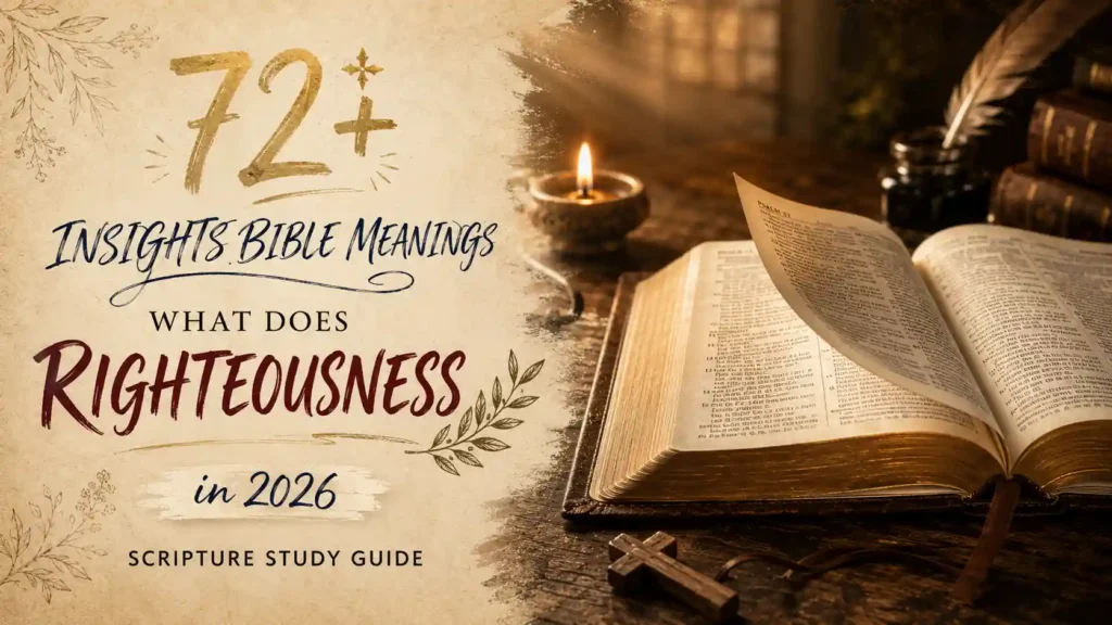 What Does Righteousness Mean In The Bible