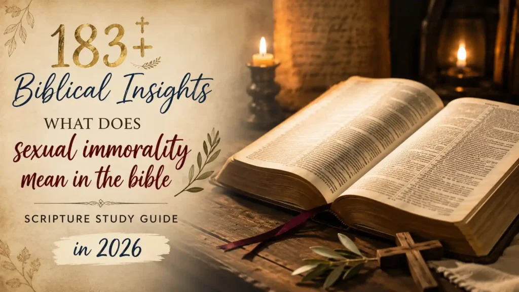 What Does Sexual Immorality Mean In The Bible