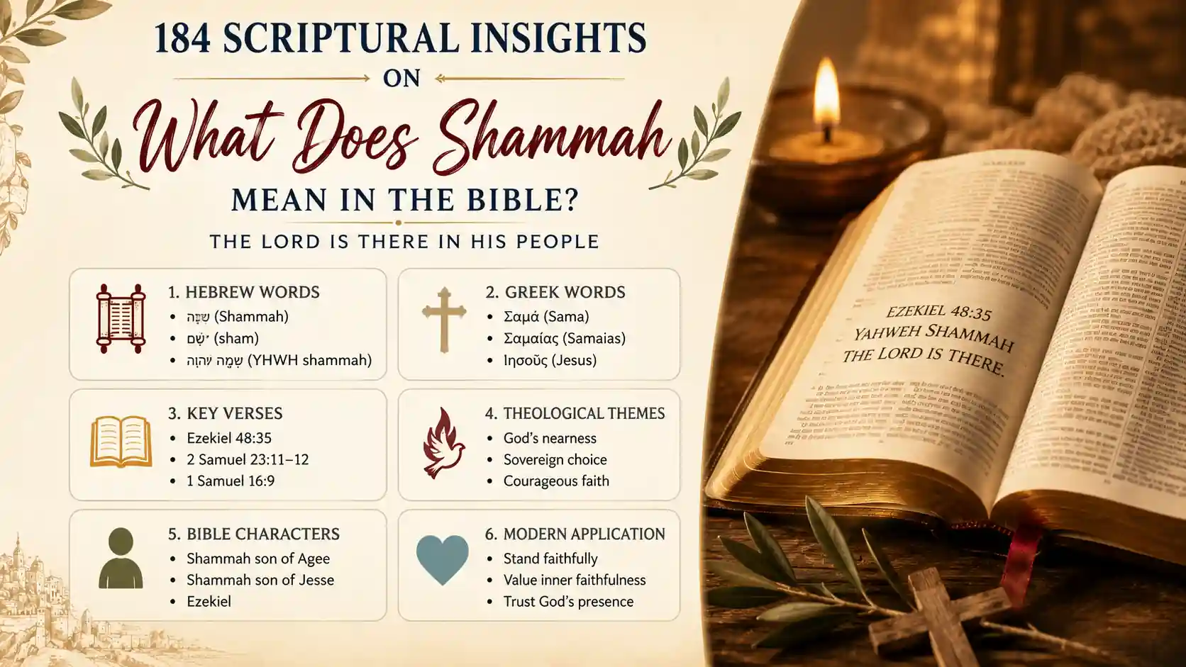 What Does Shammah Mean In The Bible