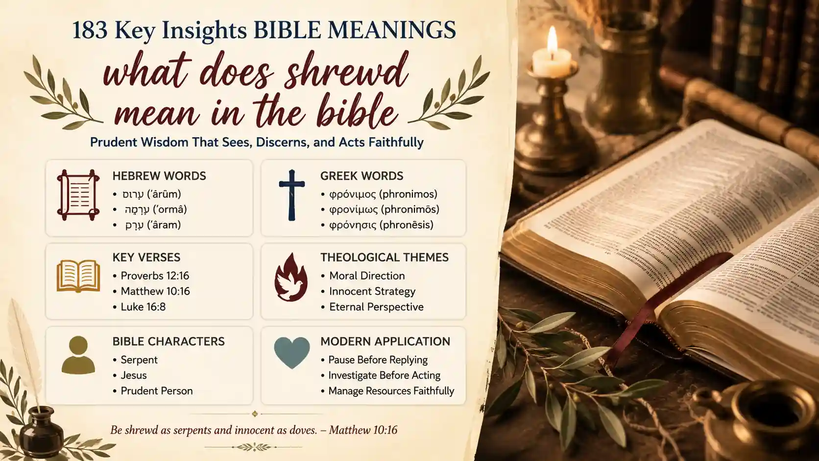 What Does Shrewd Mean In The Bible What Does Shrewd Mean In The Bible
