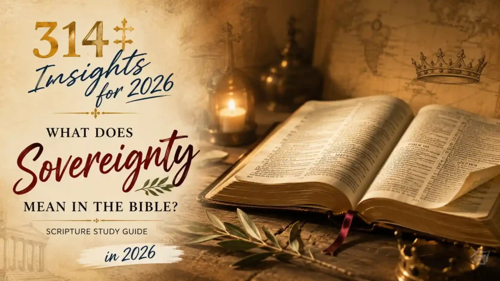 What Does Sovereignty Mean In The Bible