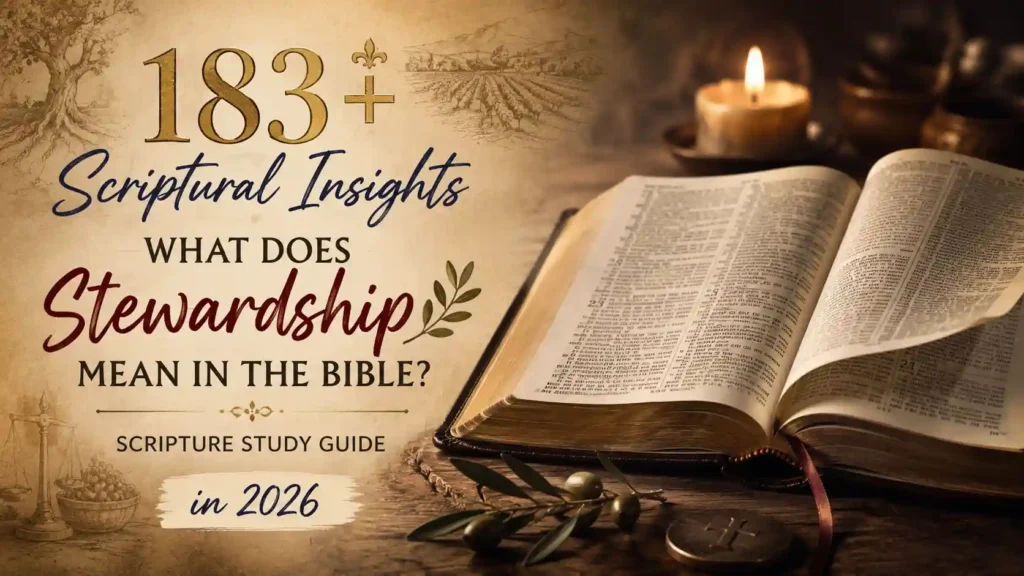 What Does Stewardship Mean In The Bible