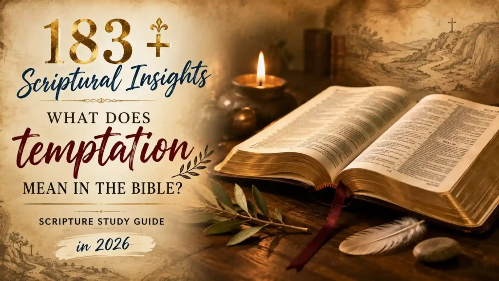 What Does Temptation Mean In The Bible
