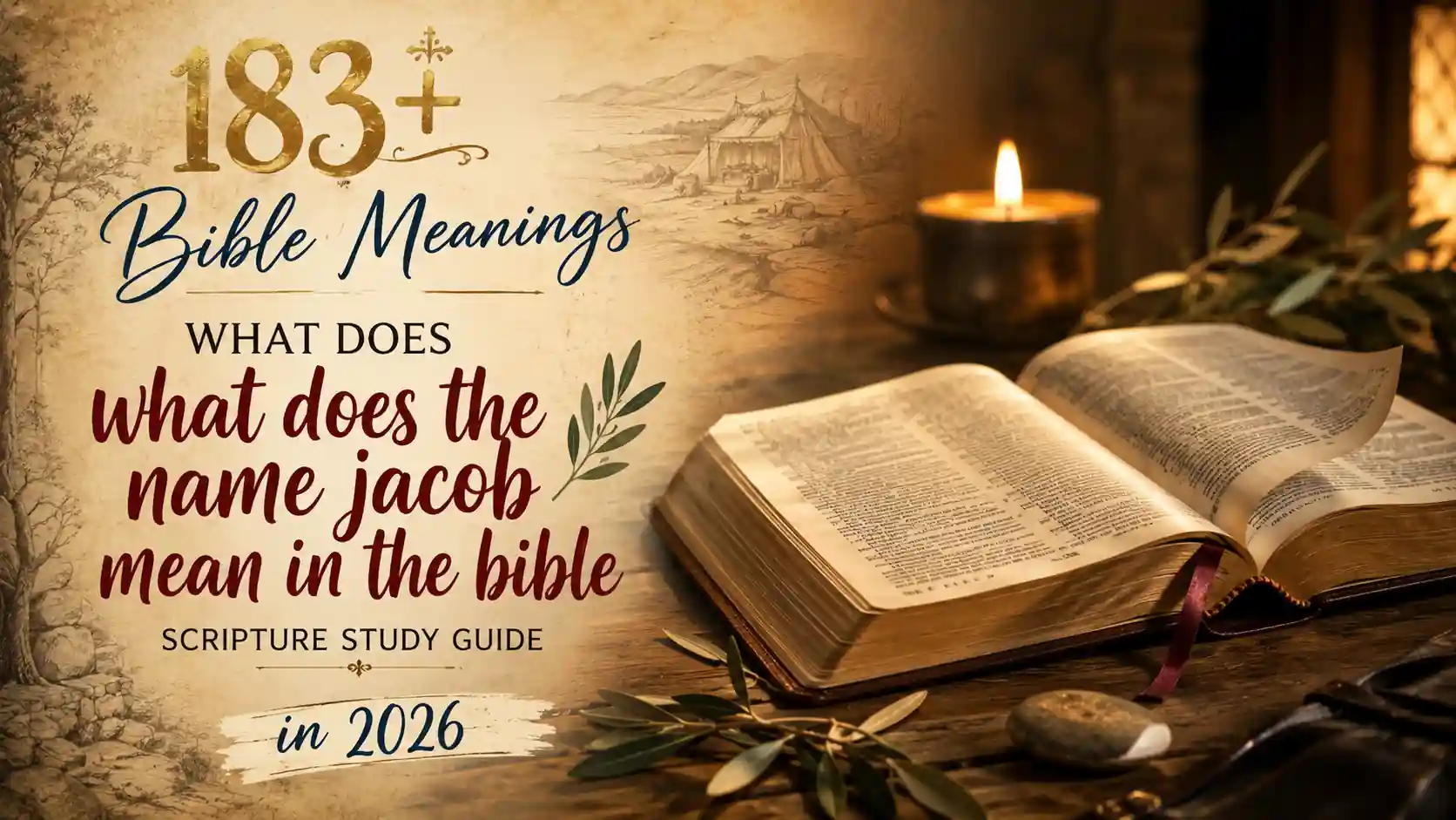 What Does The Name Jacob Mean In The Bible