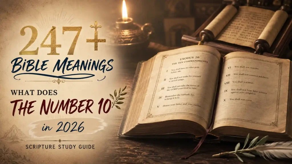 What Does The Number 10 Mean In The Bible