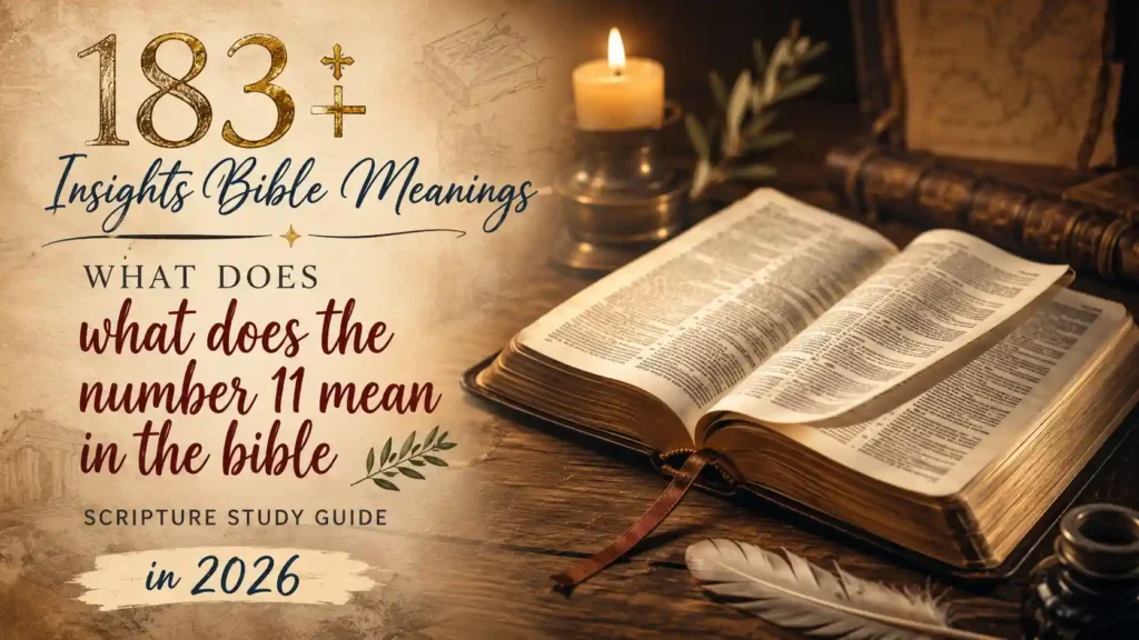 What Does The Number 11 Mean In The Bible