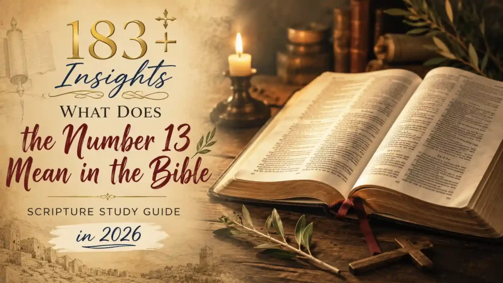 What Does The Number 13 Mean In The Bible