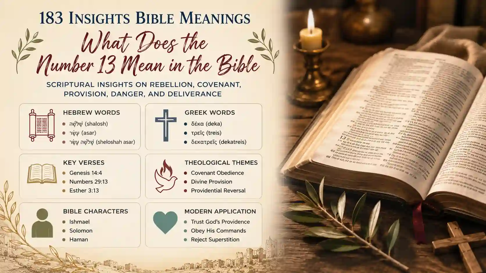What Does The Number 13 Mean In The Bible What Does The Number 13 Mean In The Bible