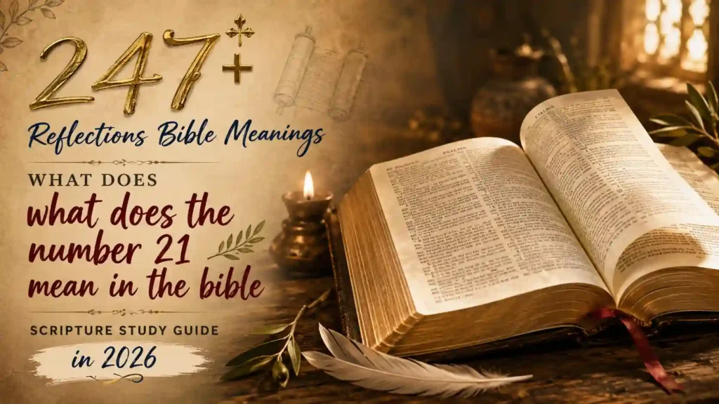 What Does The Number 21 Mean In The Bible