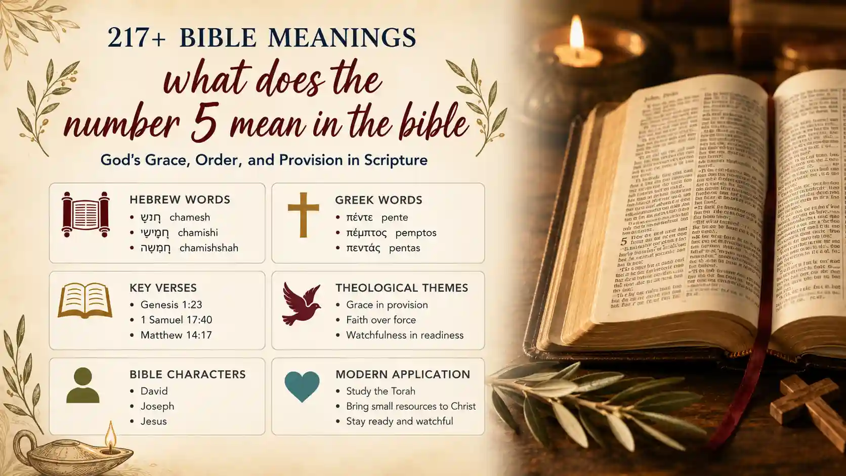 What Does The Number 5 Mean In The Bible What Does The Number 5 Mean In The Bible