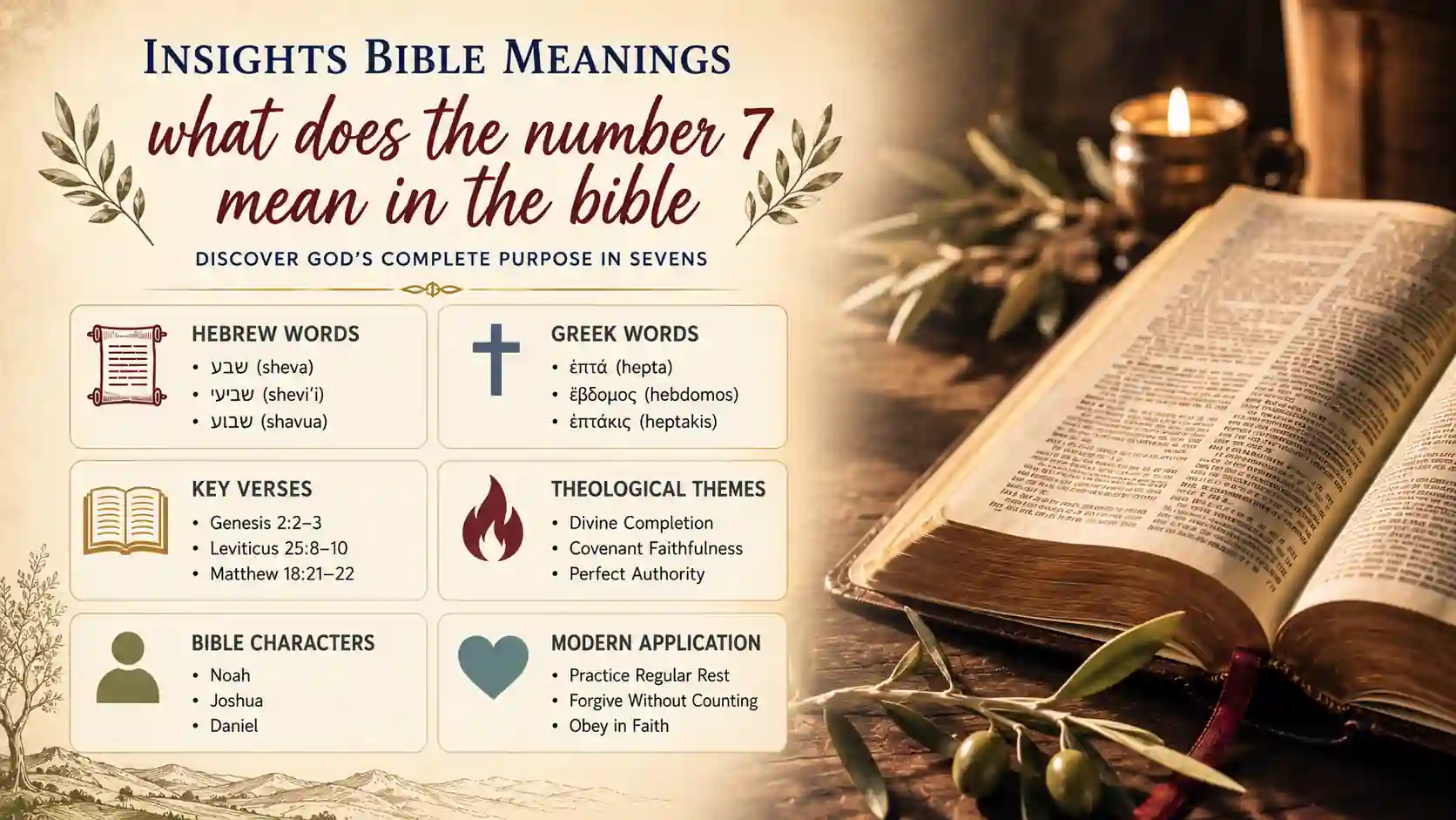 What Does The Number 7 Mean In The Bible What Does The Number 7 Mean In The Bible