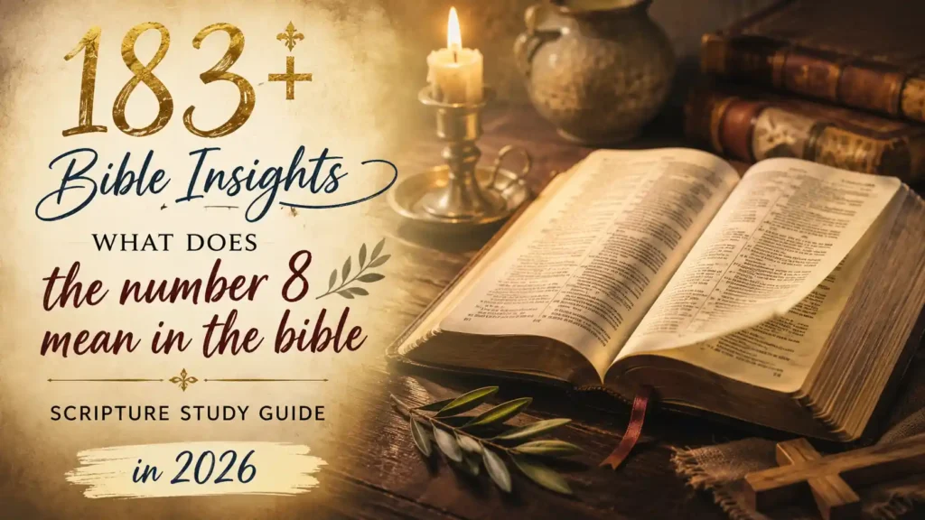 What Does The Number 8 Mean In The Bible