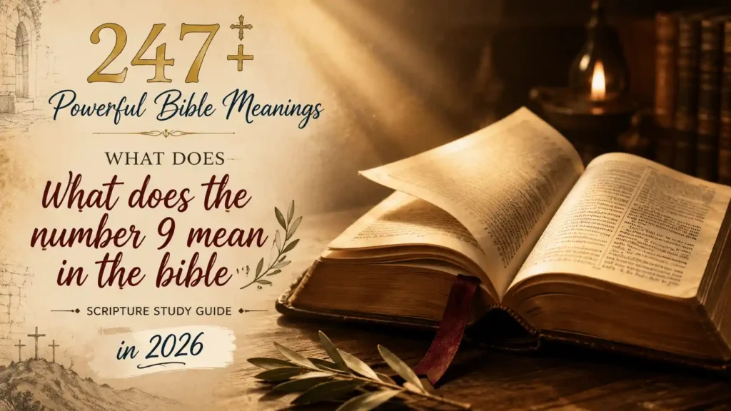 What Does The Number 9 Mean In The Bible