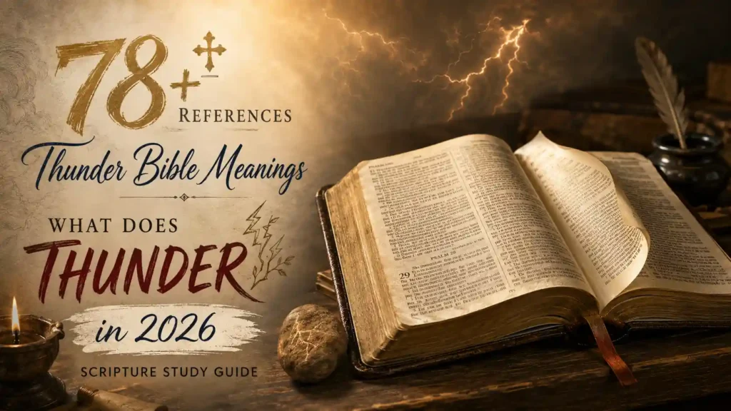 What Does Thunder Mean In The Bible