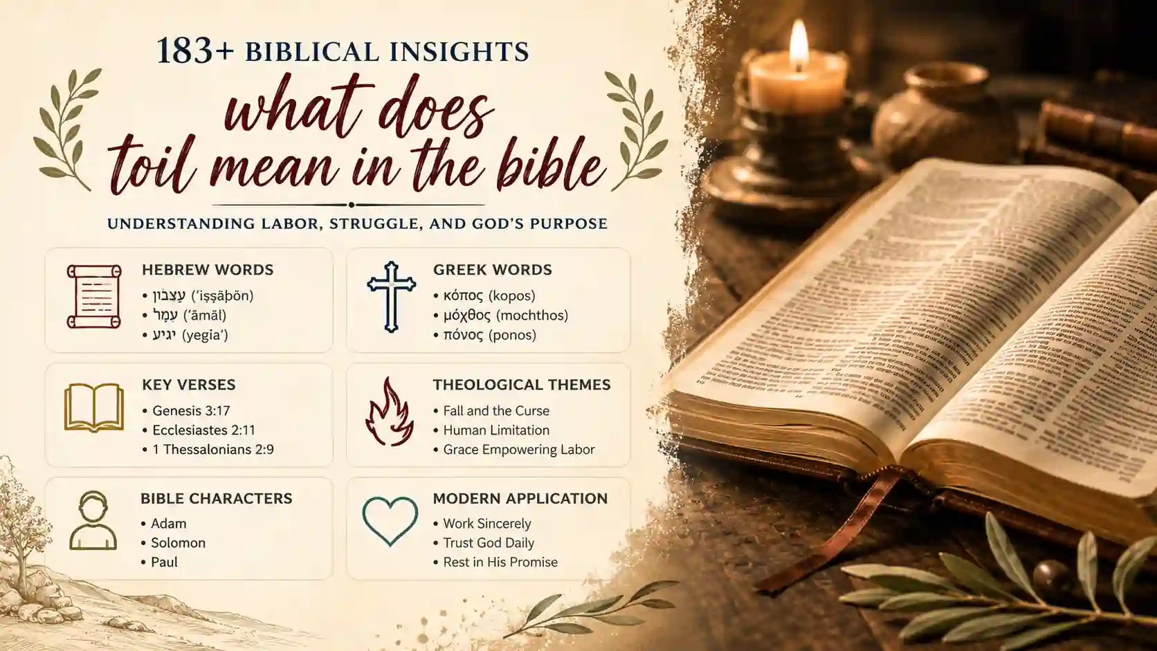 What Does Toil Mean In The Bible What Does Toil Mean In The Bible