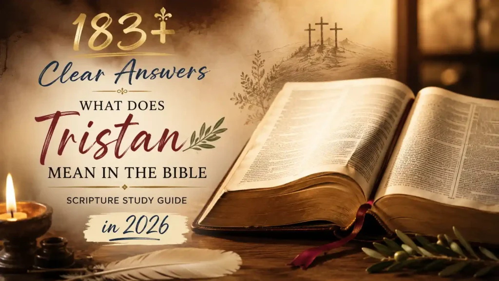 What Does Tristan Mean In The Bible