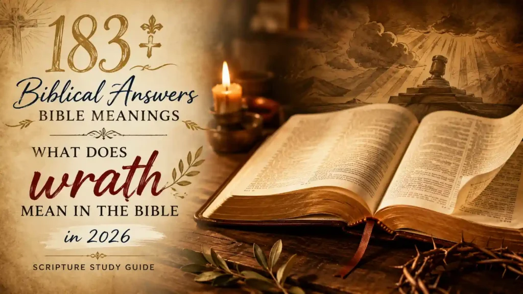 What Does Wrath Mean In The Bible