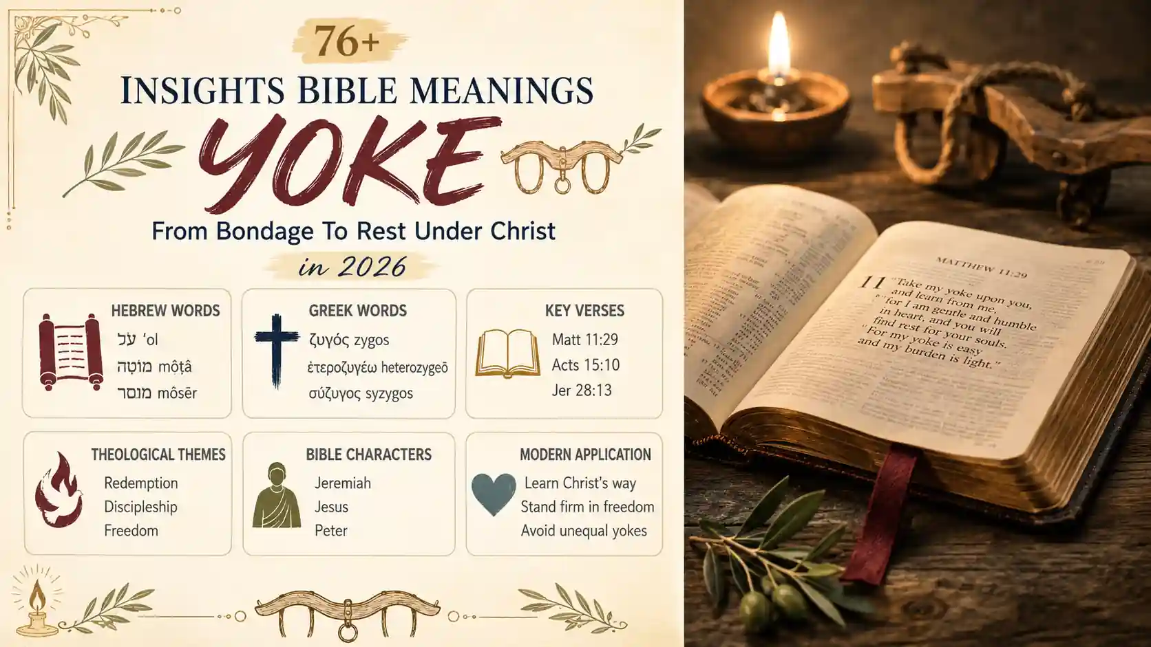 What Does Yoke Mean In The Bible What Does Yoke Mean In The Bible