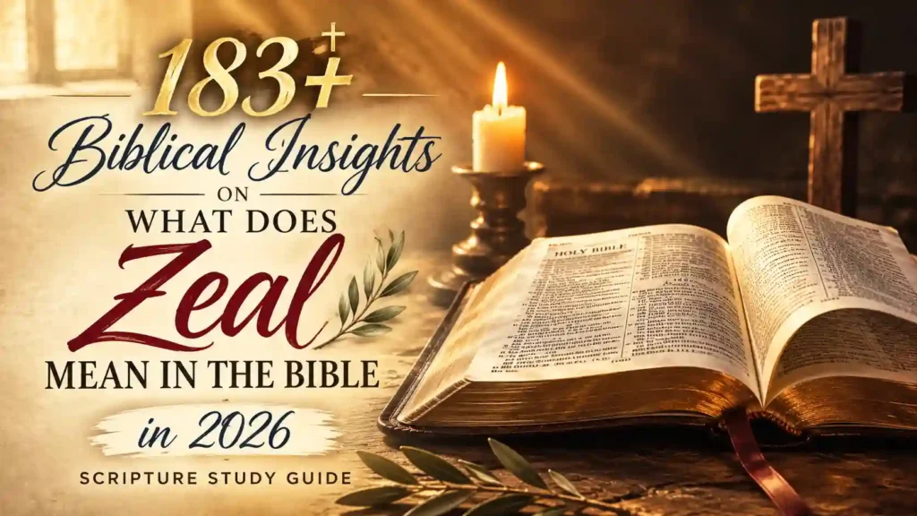 What Does Zeal Mean In The Bible