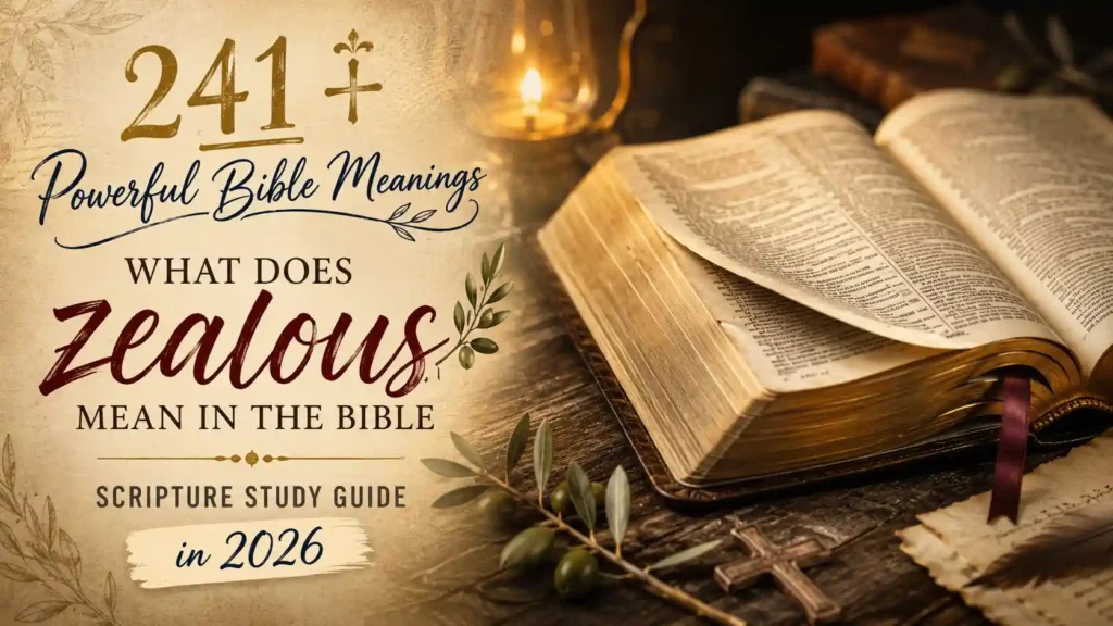 What Does Zealous Mean In The Bible