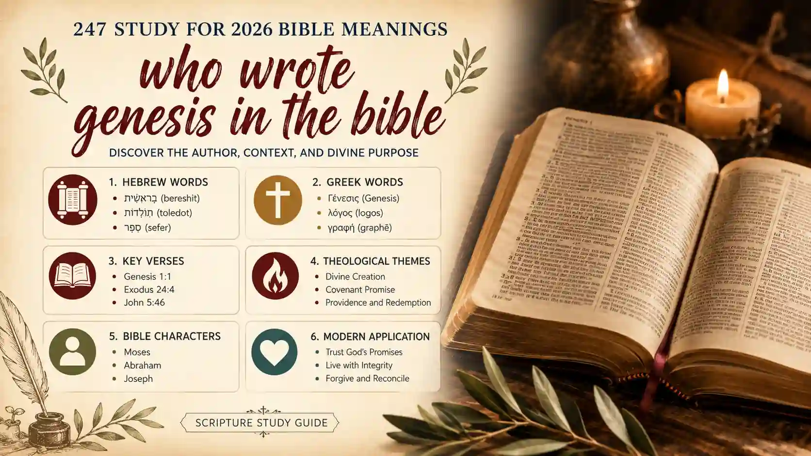Who Wrote Genesis In The Bible Who Wrote Genesis In The Bible