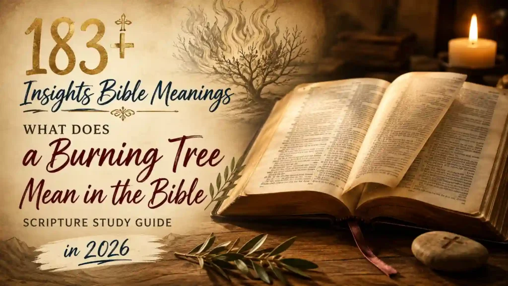 What Does A Burning Tree Mean In The Bible