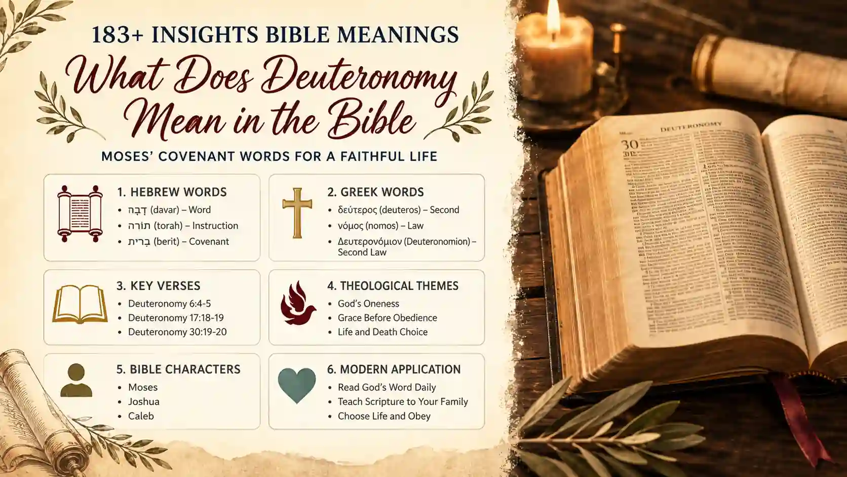 What Does Deuteronomy Mean In The Bible