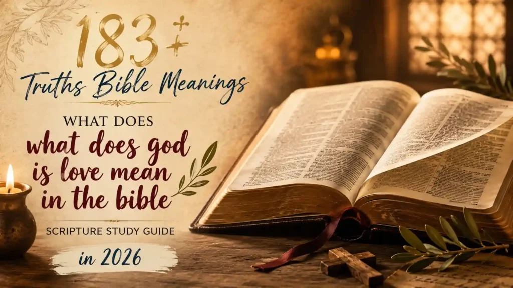 What Does God Is Love Mean In The Bible