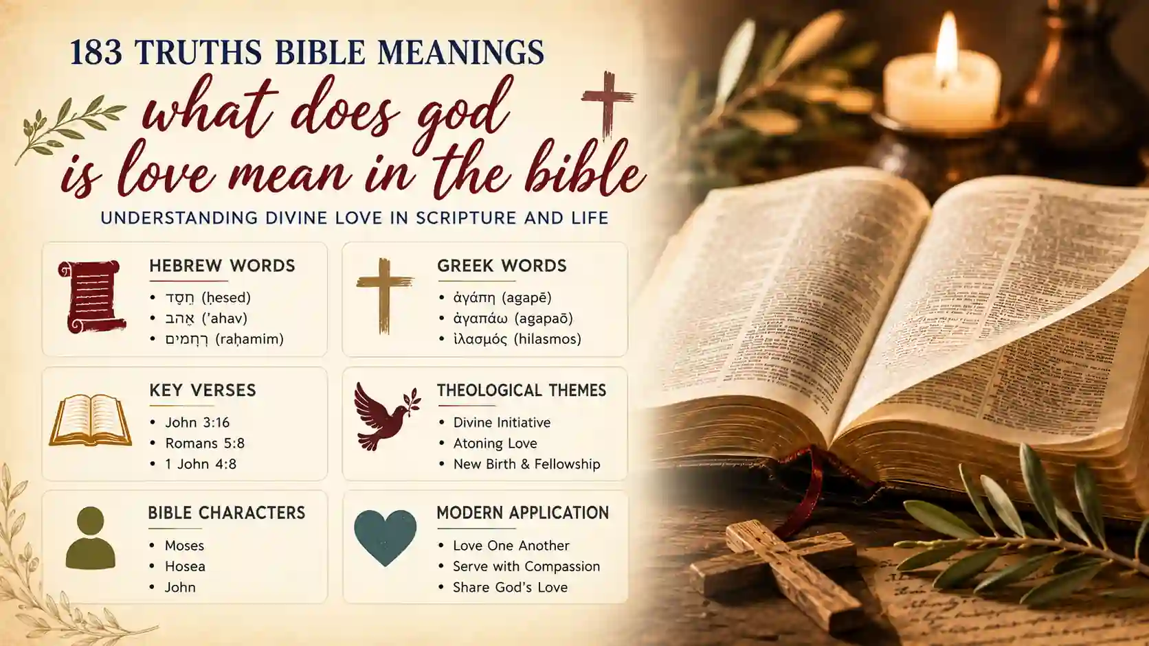 What Does God Is Love Mean In The Bible
