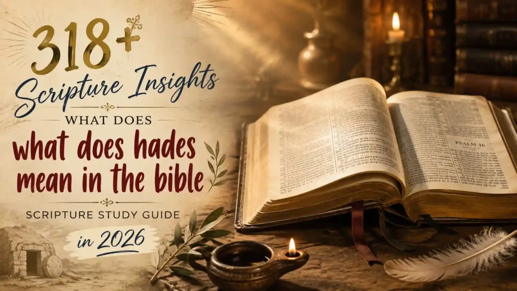 What Does Hades Mean In The Bible