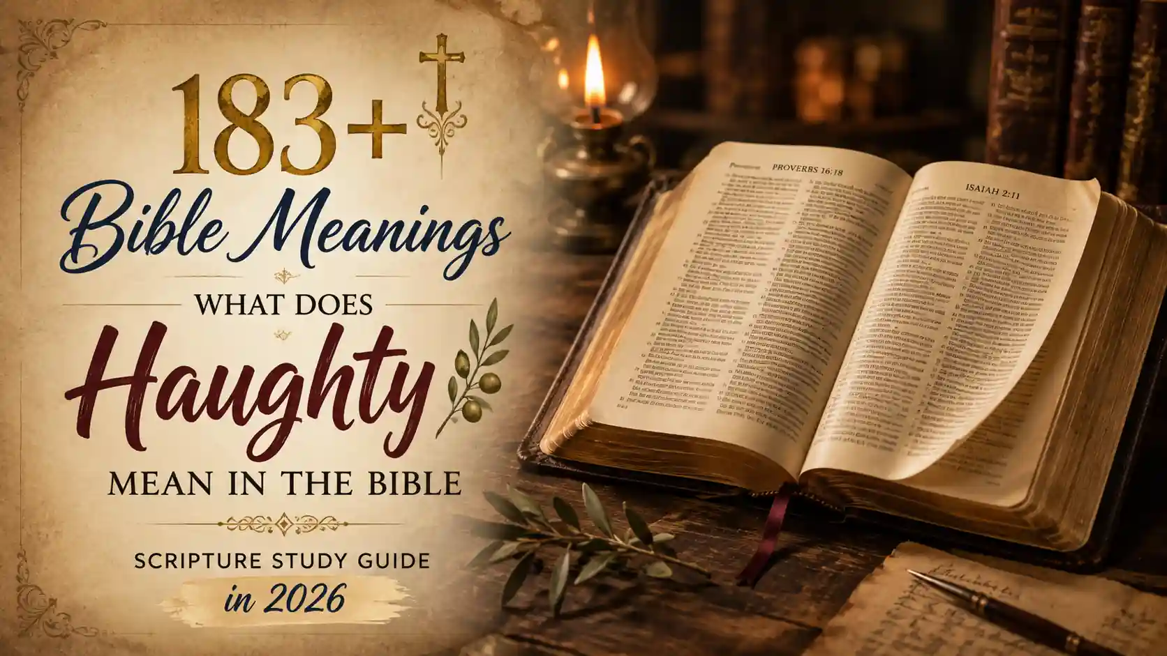 What Does Haughty Mean In The Bible