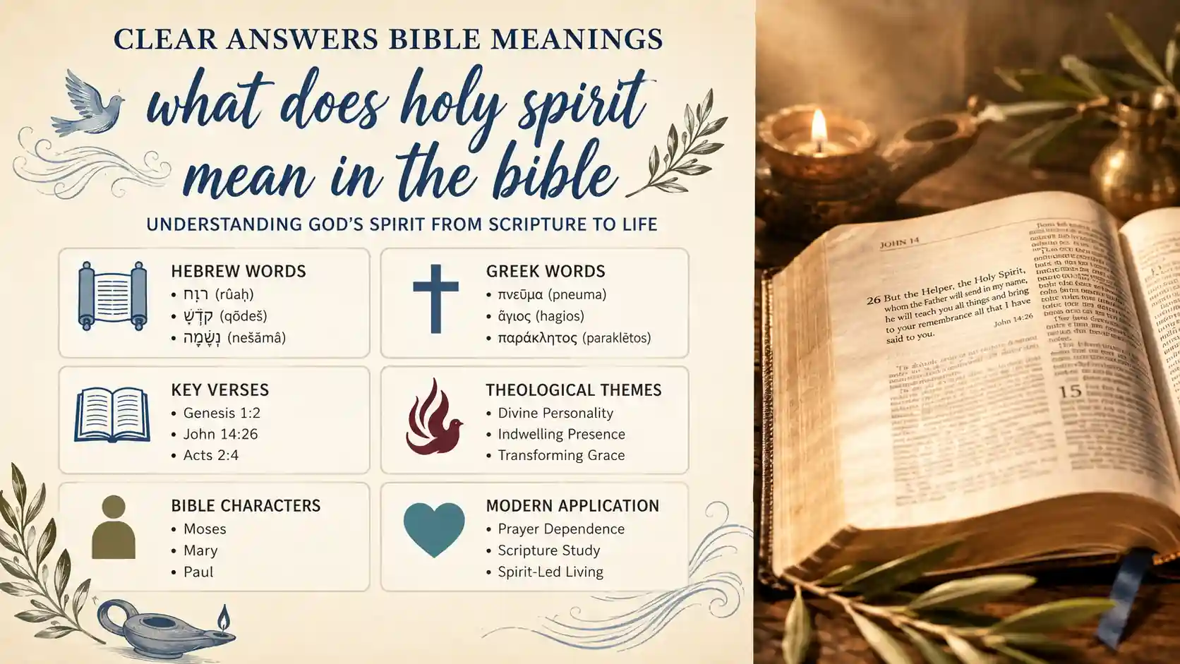 What Does Holy Spirit Mean In The Bible