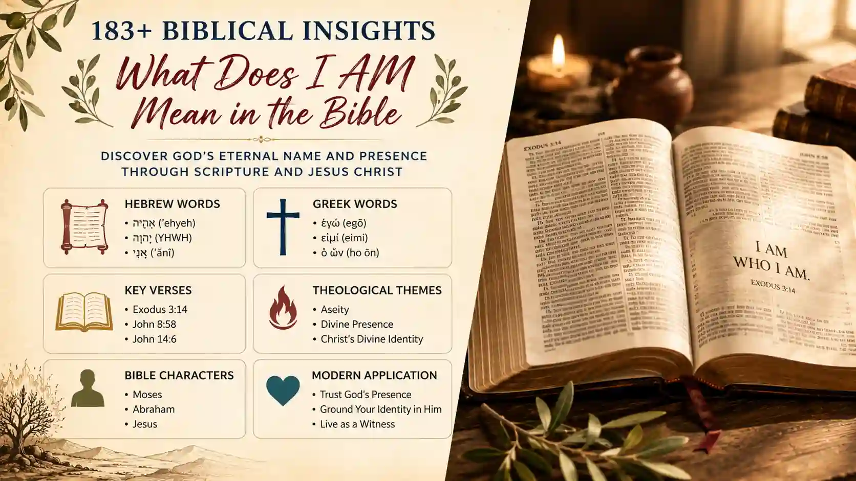 What Does I Am Mean In The Bible