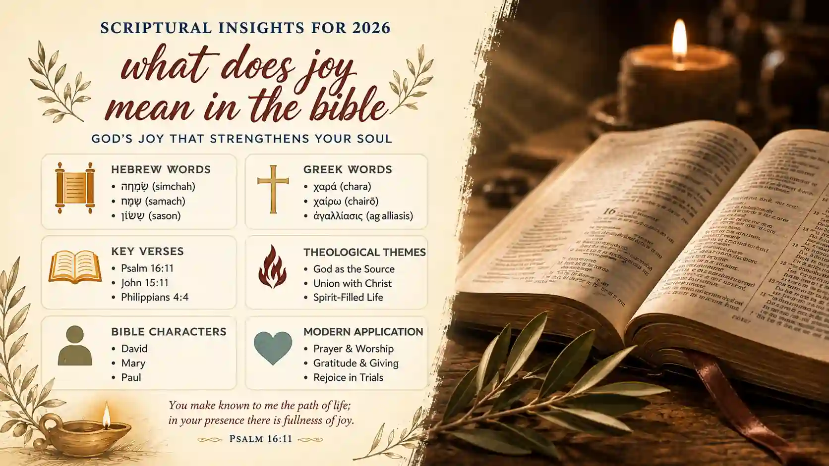 What Does Joy Mean In The Bible