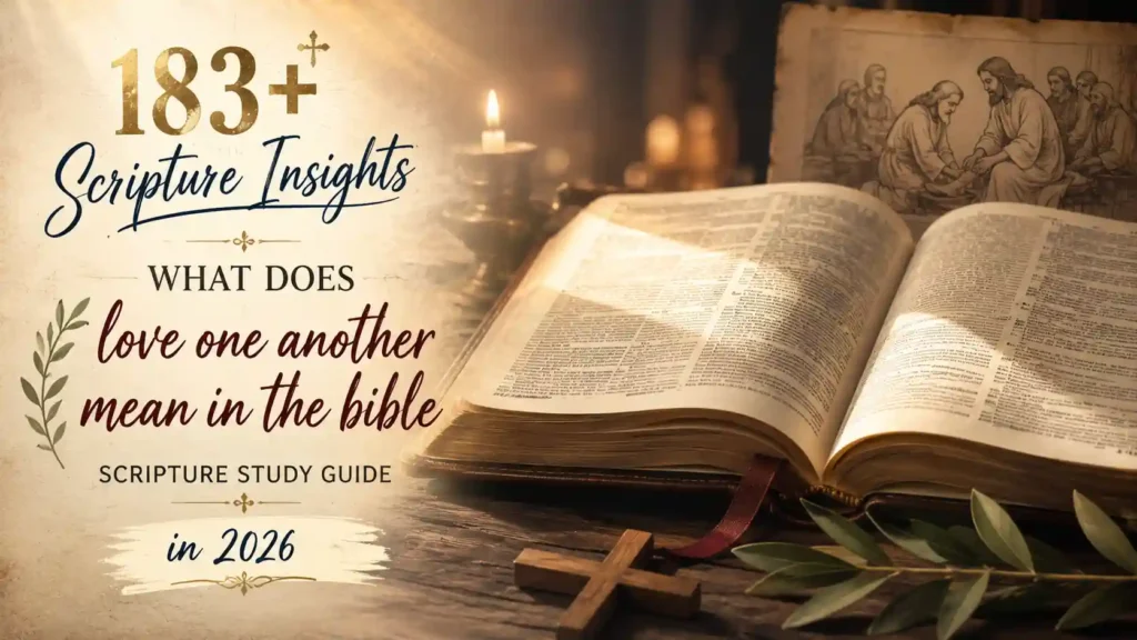 What Does Love One Another Mean In The Bible