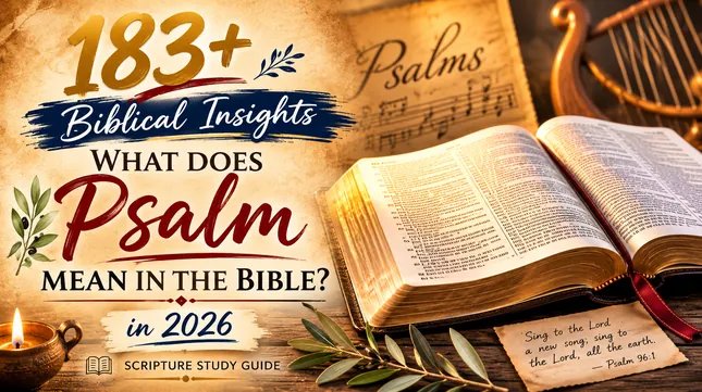 What Does Psalm Mean In The Bible What Does Psalm Mean In The Bible