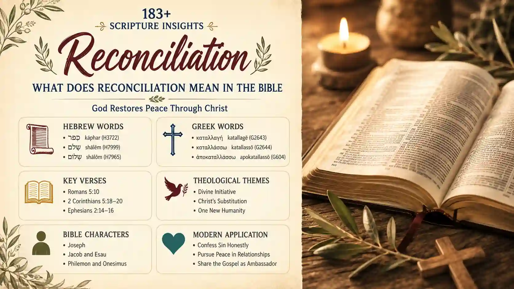 What Does Reconciliation Mean In The Bible What Does Reconciliation Mean In The Bible