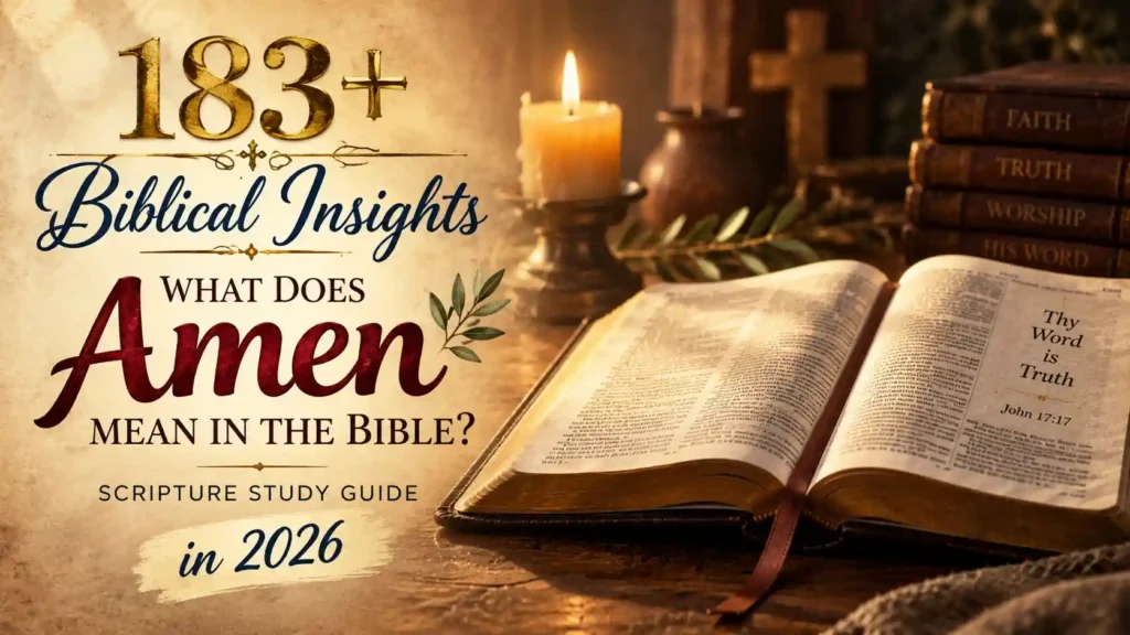 What Does Amen Mean In The Bible