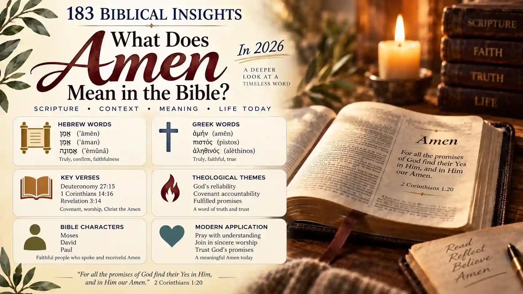 What Does Amen Mean In The Bible