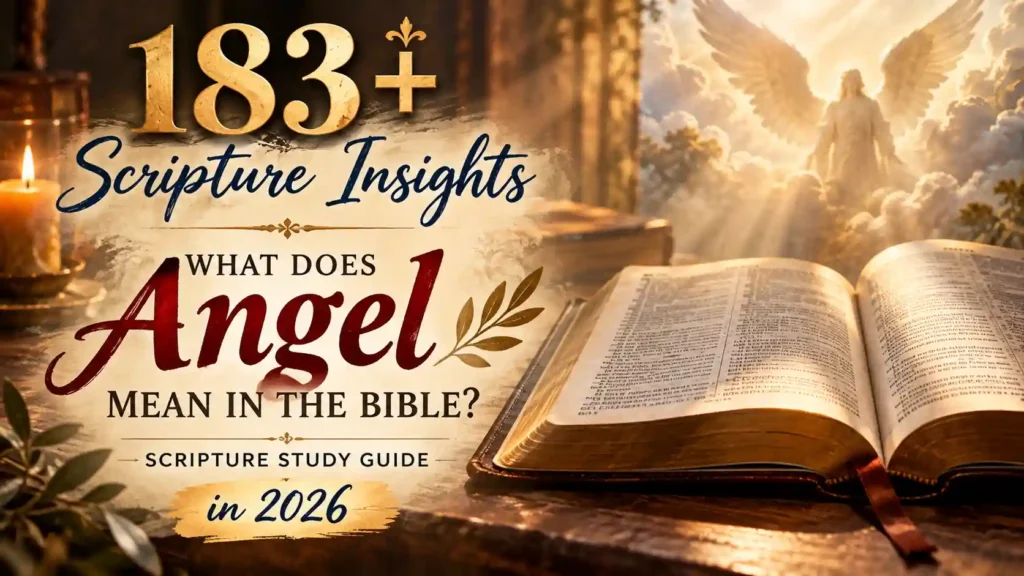 What Does Angel Mean In The Bible
