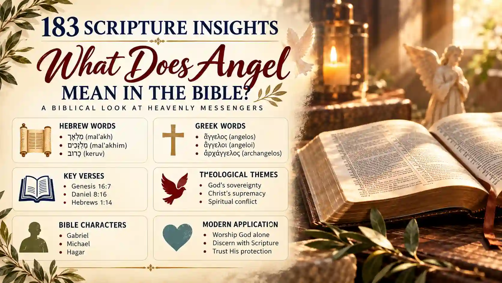 What Does Angel Mean In The Bible
