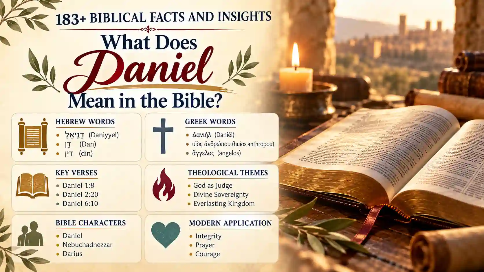 What Does Daniel Mean In The Bible What Does Daniel Mean In The Bible