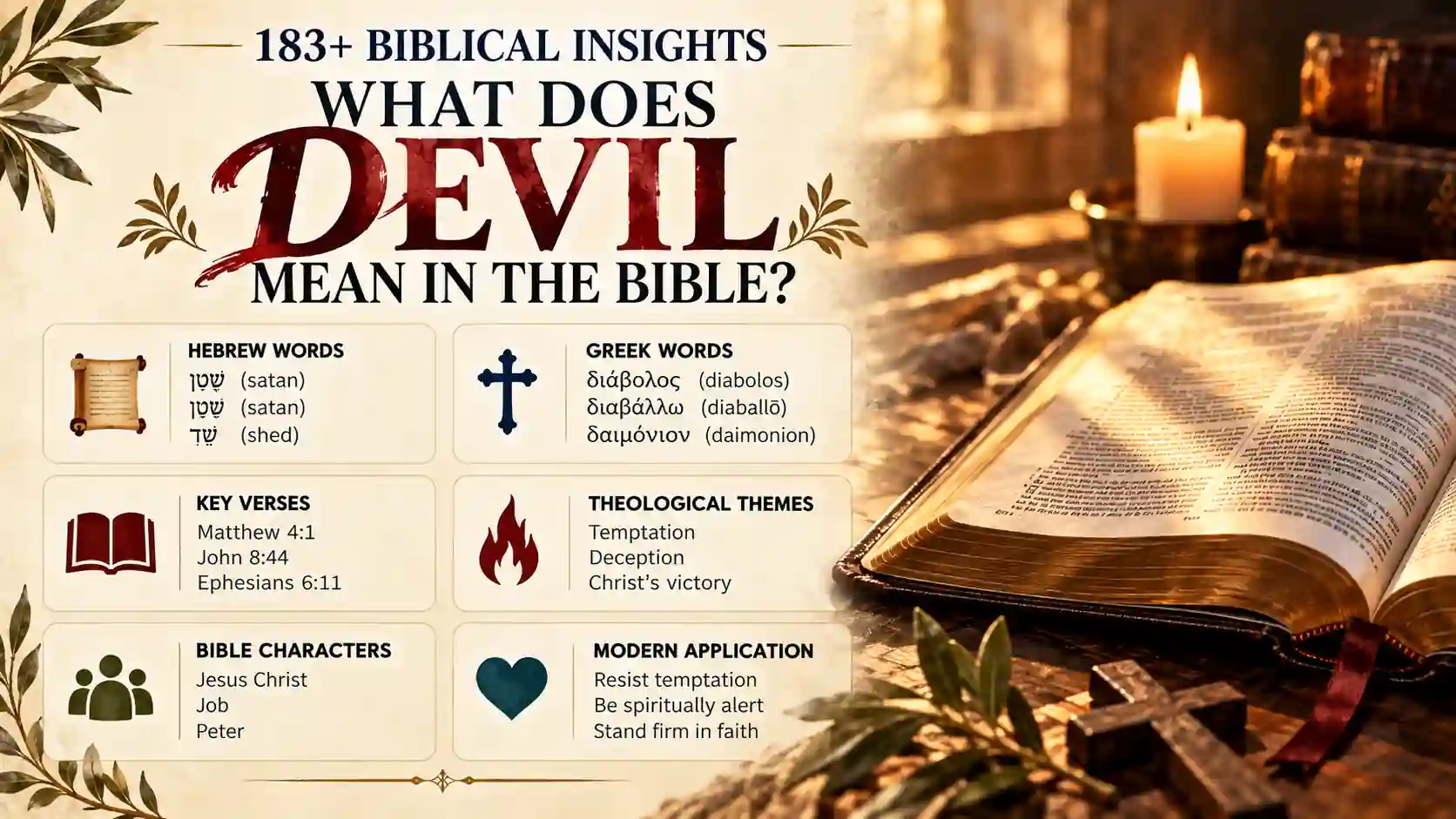 What Does Devil Mean In The Bible What Does Devil Mean In The Bible